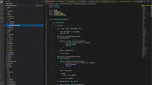 Kod programu w edytorze